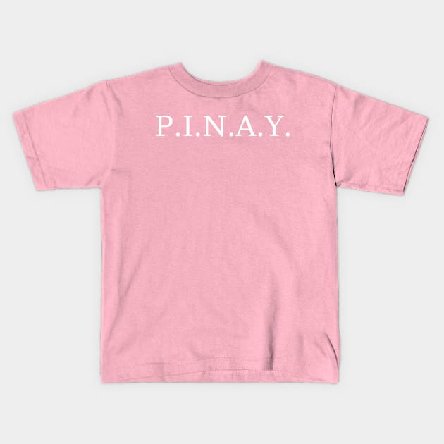 pinay pride Kids T-Shirt by CatheBelan